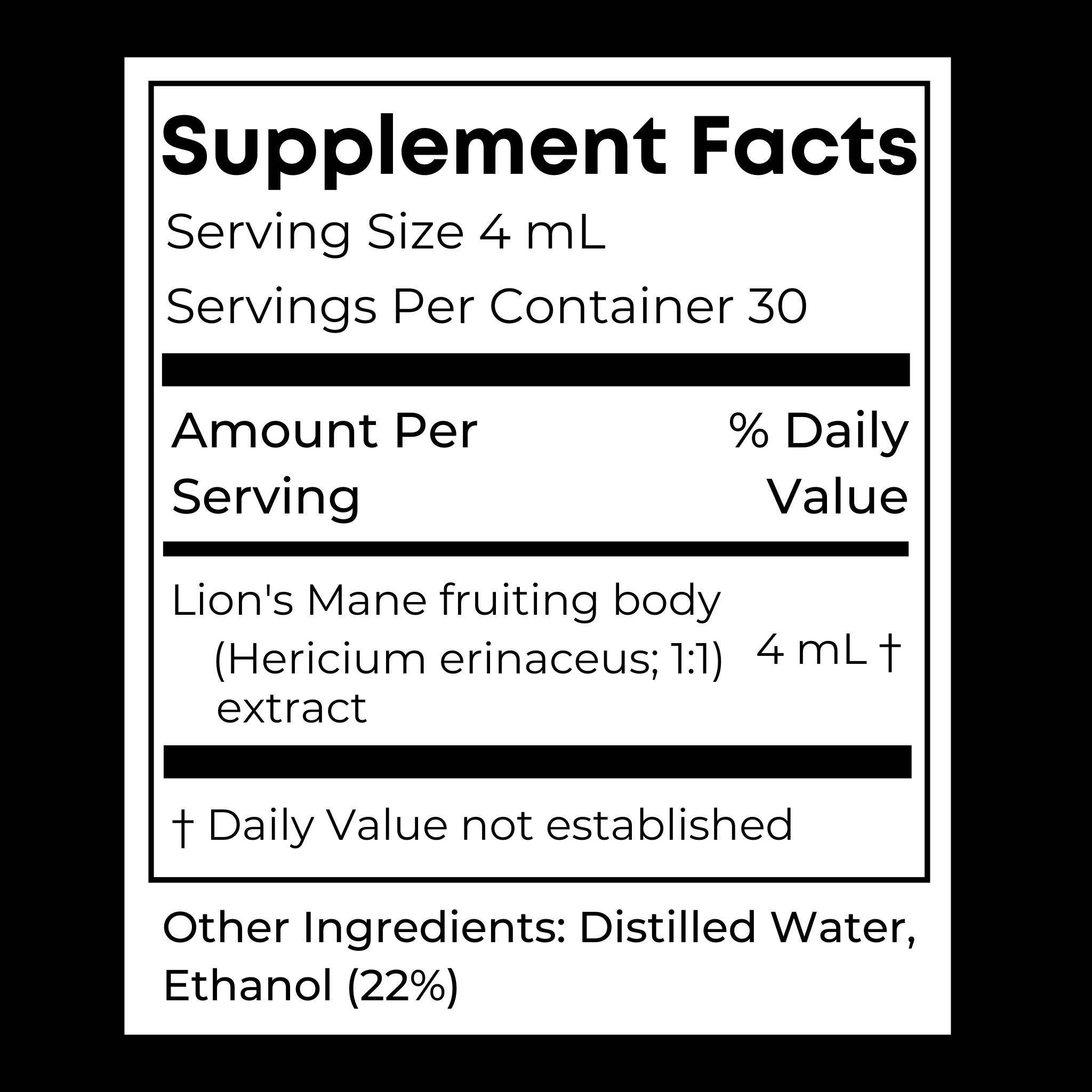 Birch Boys - Wholesale Tincture - Organic Lion's Mane Tincture5