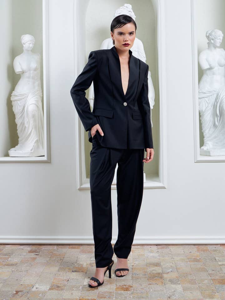 Regal Blazer - Black for wholesale by LUMINA ELIGMA