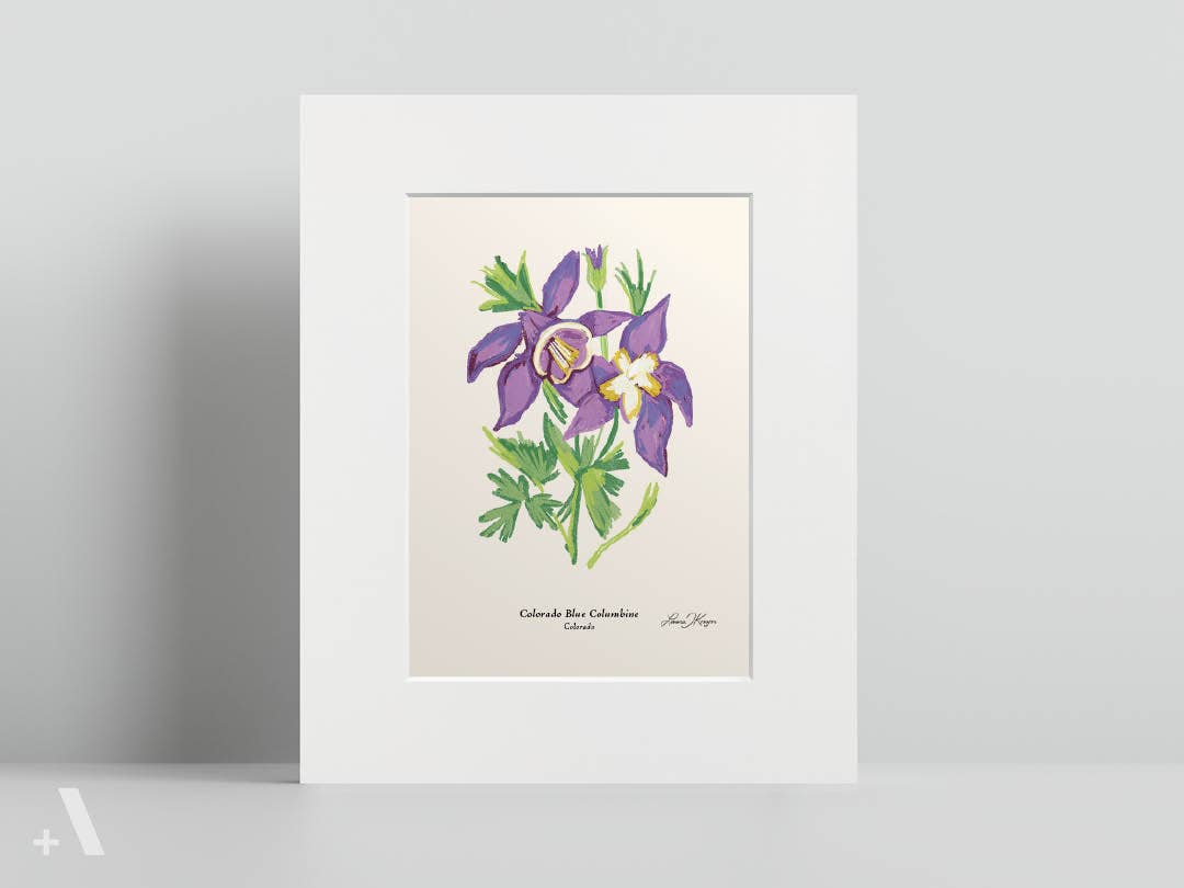 Addvent - Wholesale Art Print - US State Flowers / Small Art Prints5