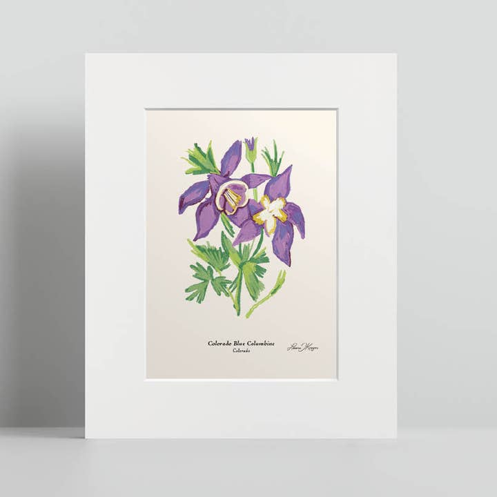 Addvent - Wholesale Art Print - US State Flowers / Small Art Prints5