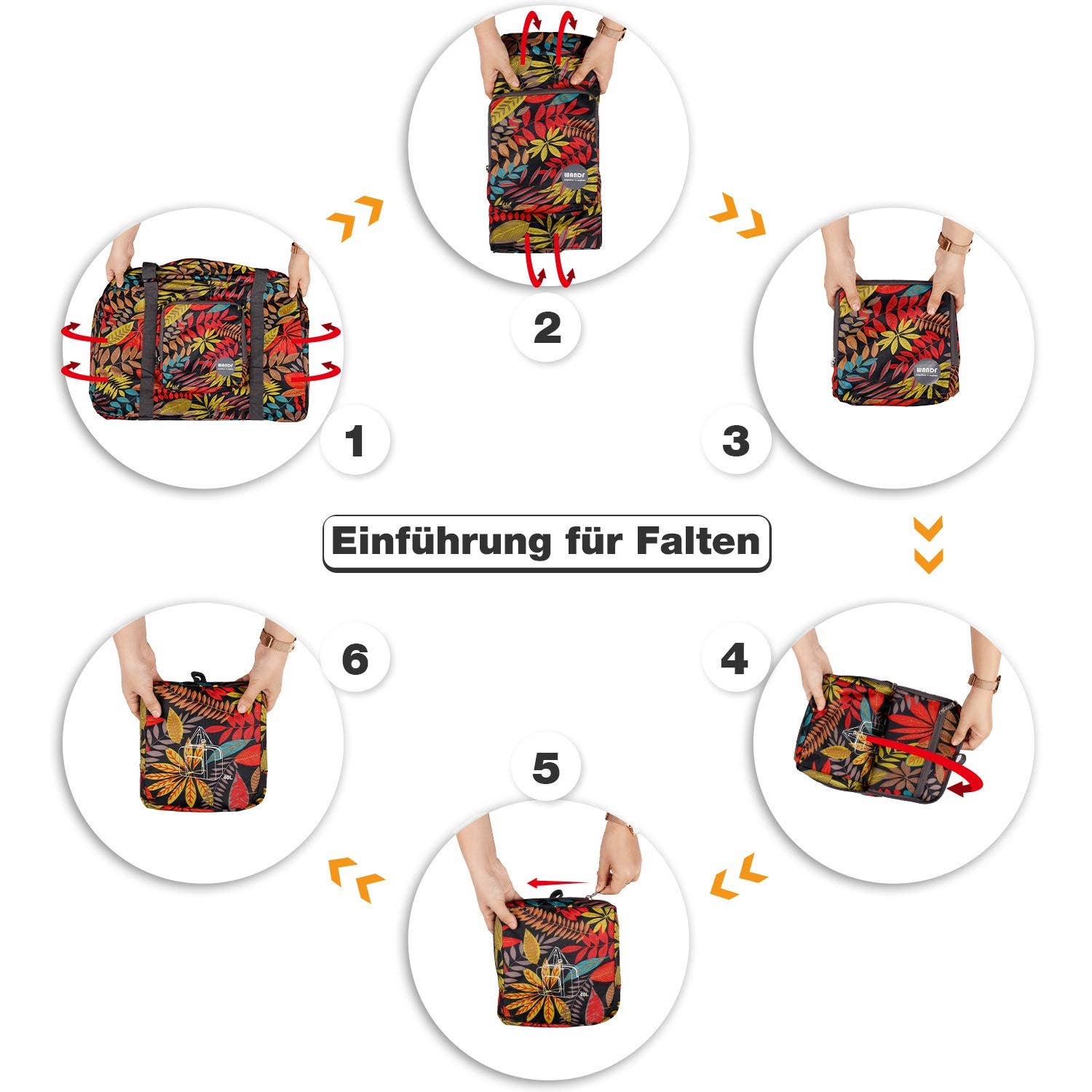 wandf - Wholesale Weekender Bag - Unisex - 40L Travel Duffel Bag Nylon Carry on Weekender Overnight28