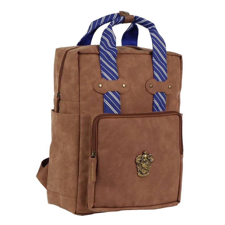HARRY POTTER RAVENCLAW FAUX LEATHER BACKPACK - 2100005929 for wholesale by Mastoys, S.L.