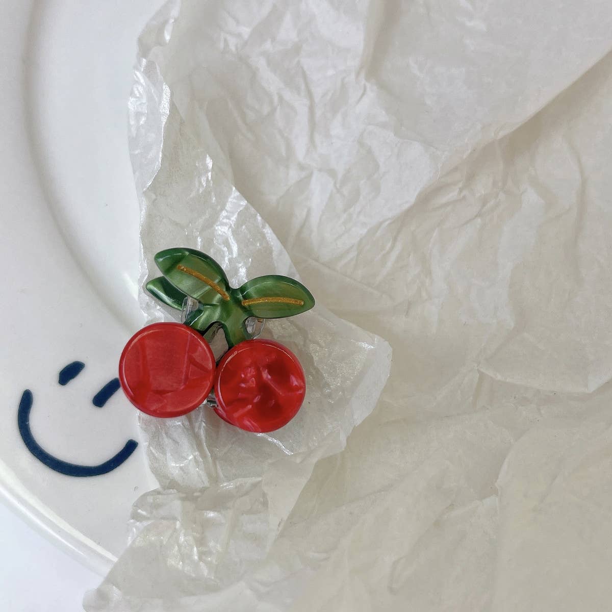 ACCITY - Wholesale Hair Clip - Women's - Mini Fruit Hair Claws, Strawberry & Lemon Clips_CWAHA13311