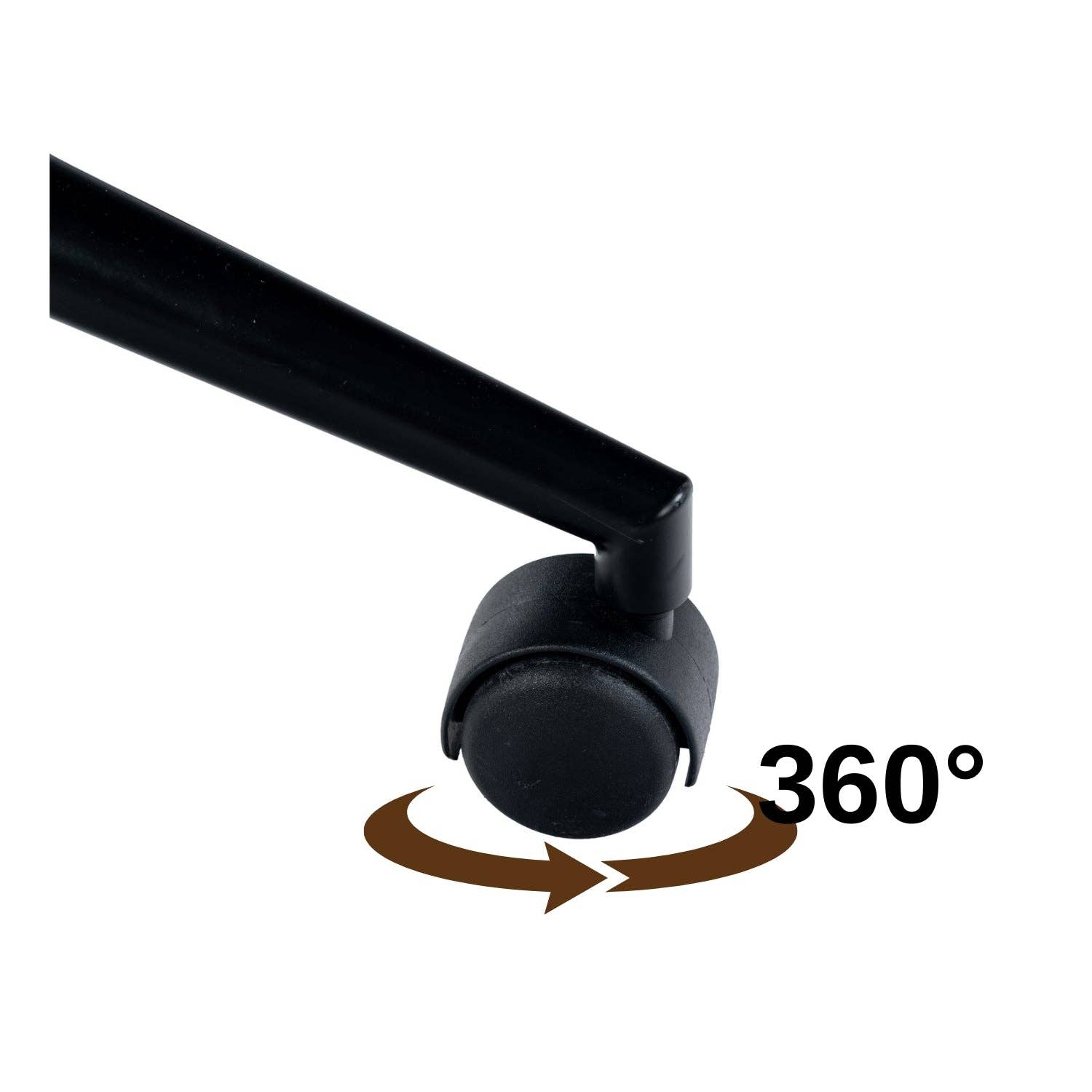 Urban Meuble - Wholesale Chair - Vintage office chair in suede fabric, swivel, height adjustable with 5 casters ROSS KD SUEDE BROWN BLACK21