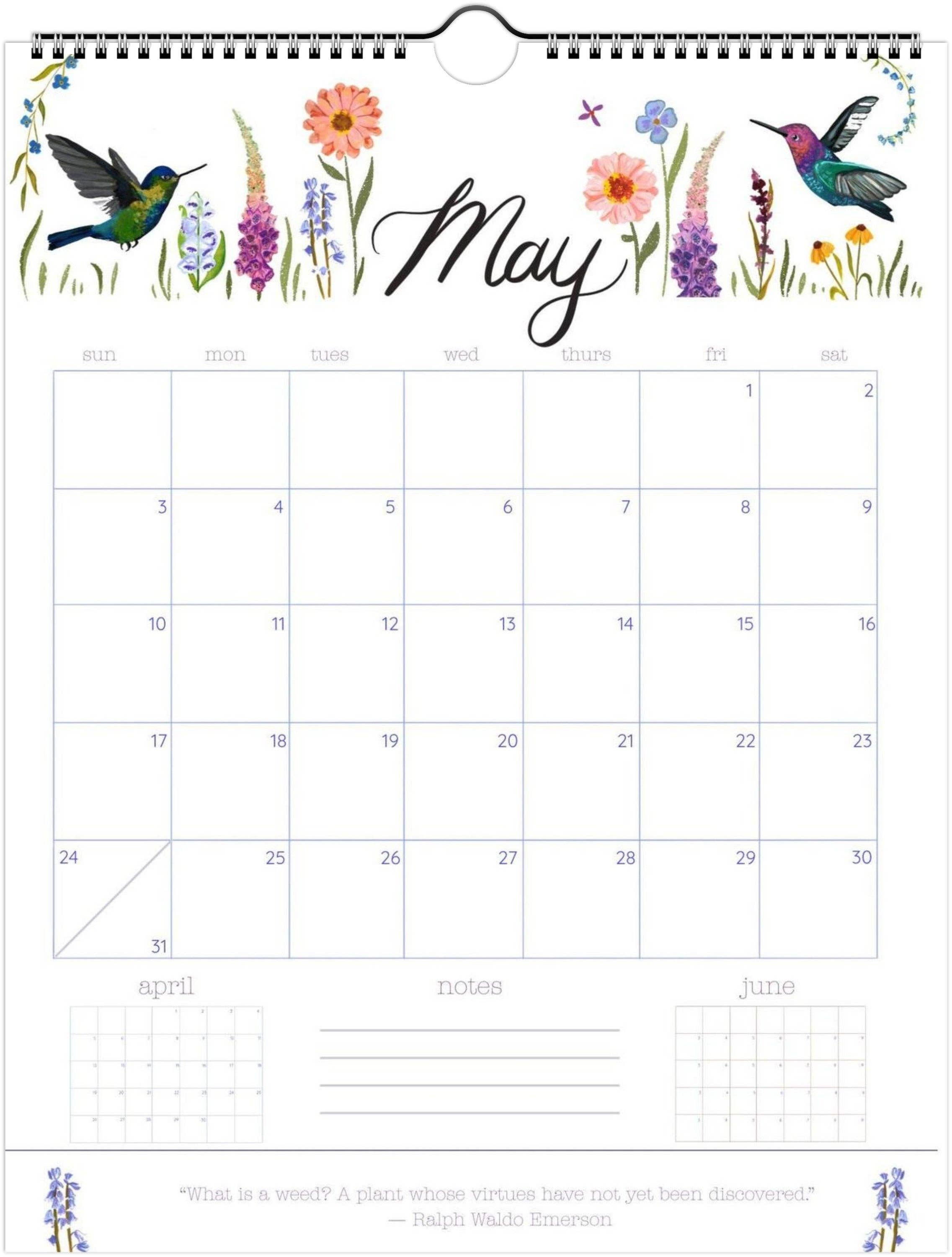 glad you're here co - Wholesale Calendar - 2026 Nature-Inspired Wall Calendar – Botanical & Floral Artwork | 12-Month Hanging Calendar with Hand-Painted Illustrations (Pre-Order Ships Sept. 15)6
