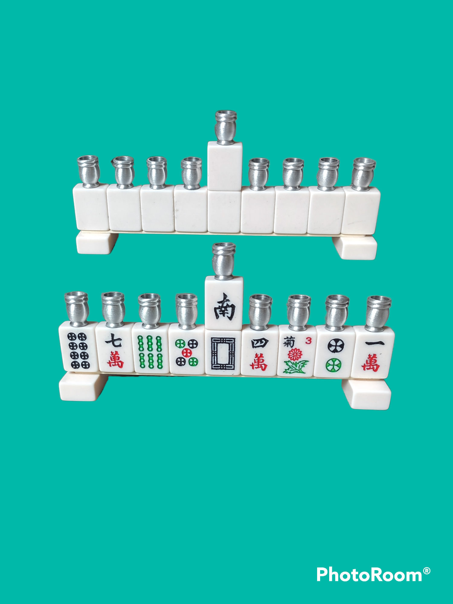Eclectic Judaica - Wholesale Menorah - Mah Jong Menorah1