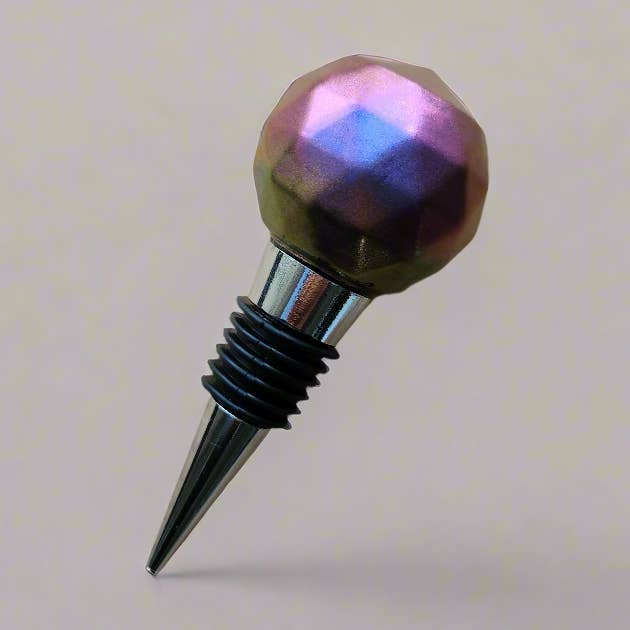 Van kleur veranderende wijnstop voor wholesale door Blue Bourbon Designs