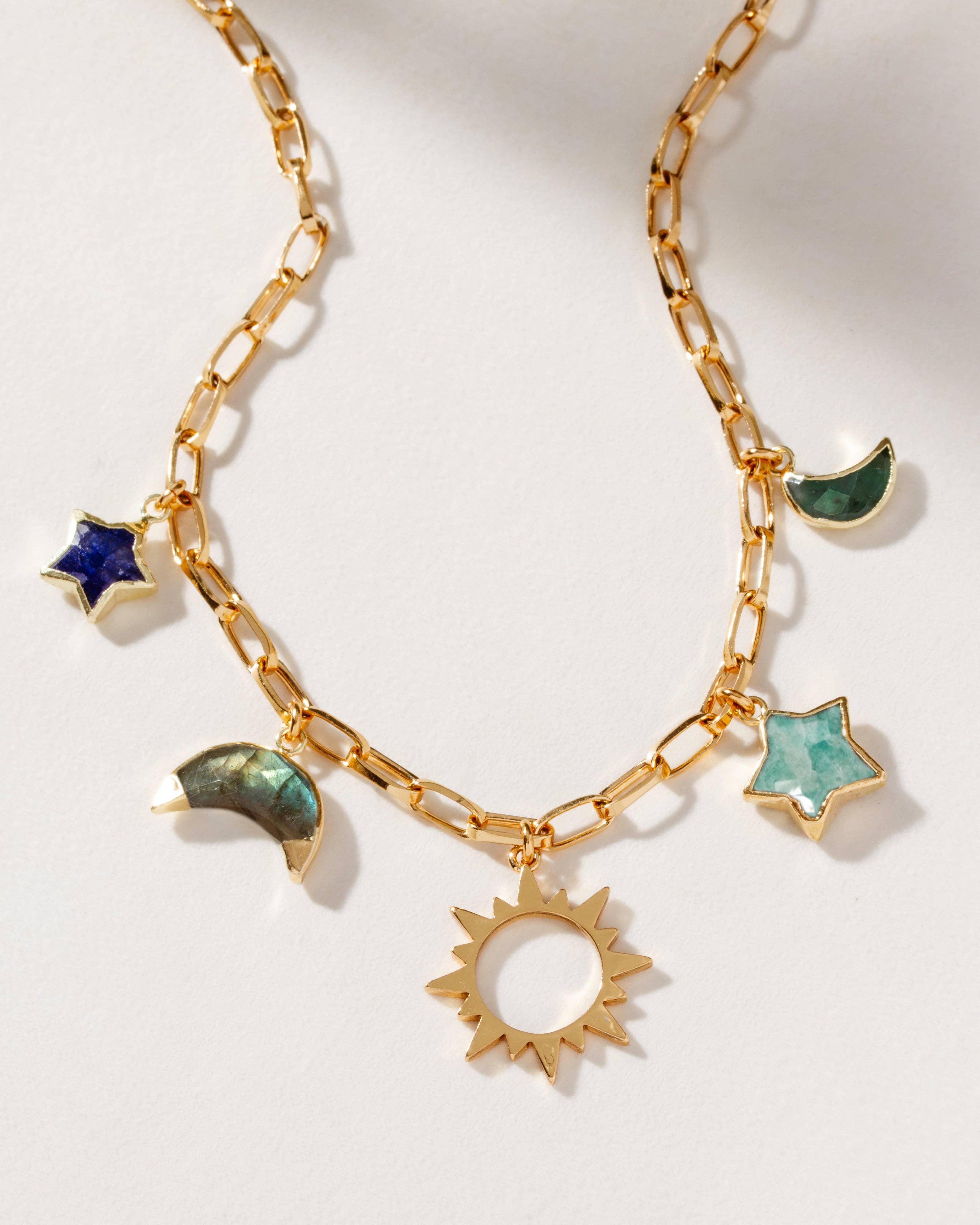 Luna Norte - Wholesale Pendant/Charm Necklace - Celestial Charm Necklace