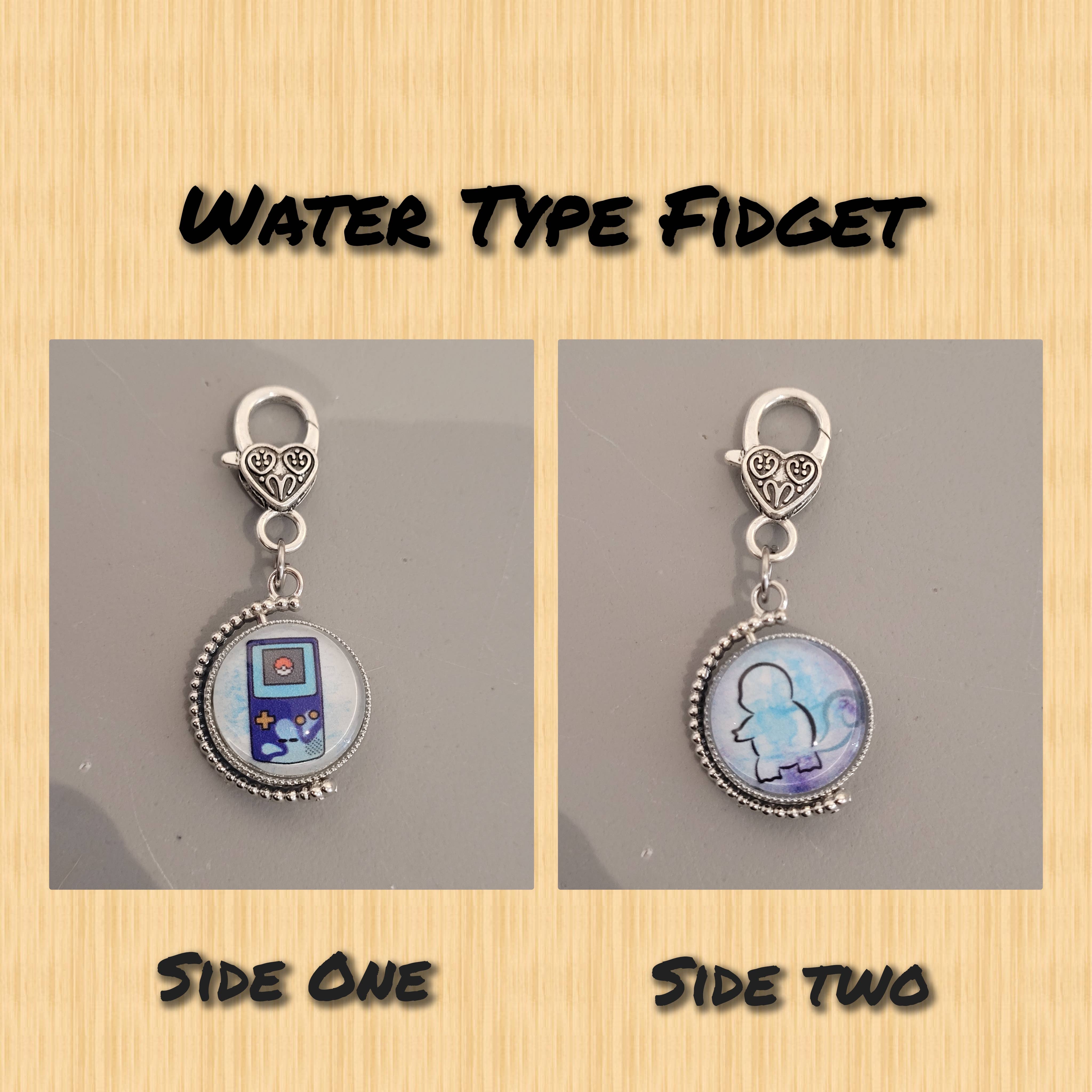 Con-Quest Crafts – wholesale Keychain – Unisex – Gaming Inspired Fidget Charms double-sided  keychain7
