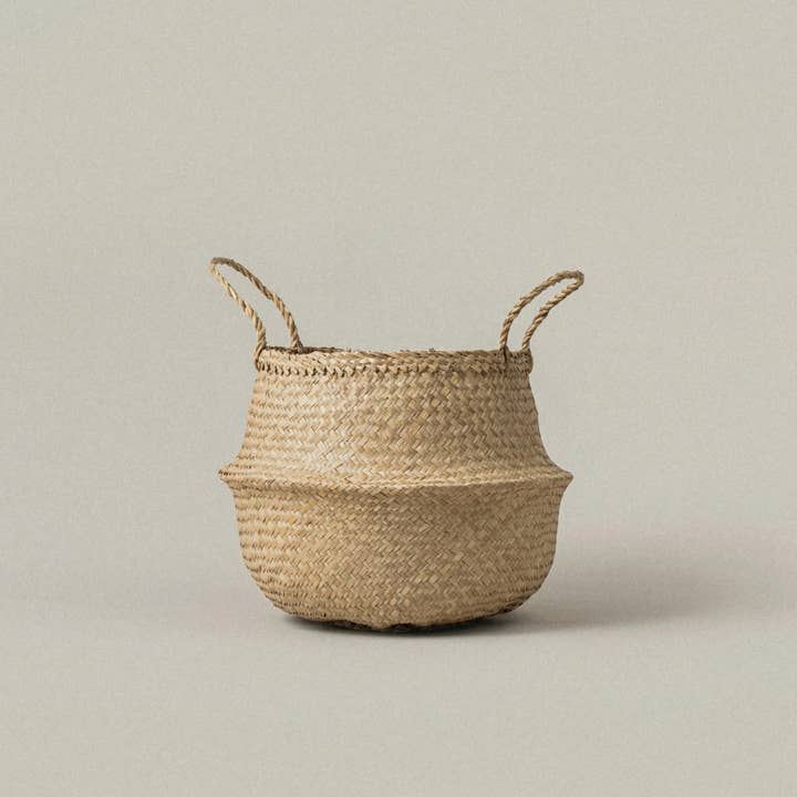 SUNNY HOME - Wholesale Basket - Medium Kiau Seagrass Belly Baskets0