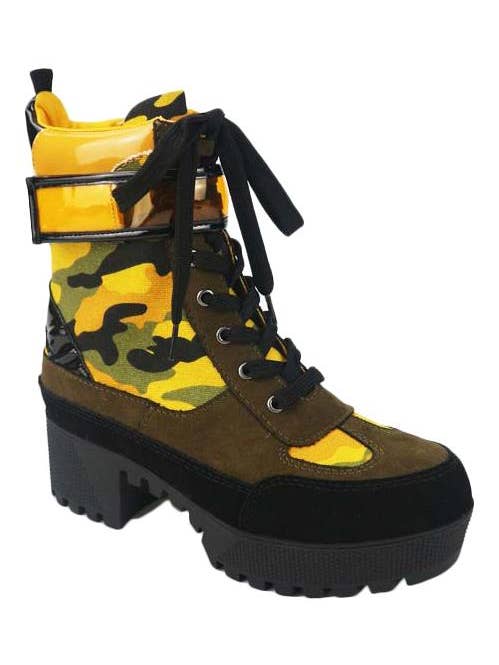 FASHION EMPORIO - Wholesale Combat/Military Boots - Women's - JP-POWERFUL-36
