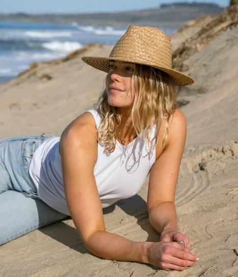 wholesale broad brim beach hat women