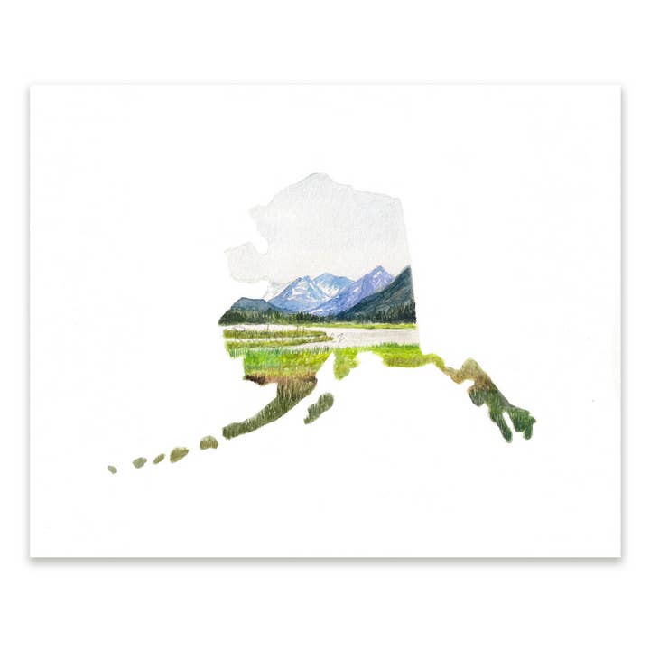 Rachel Alvarez Art - Vente Affiche d'art - Impression d'art de l'Alaska