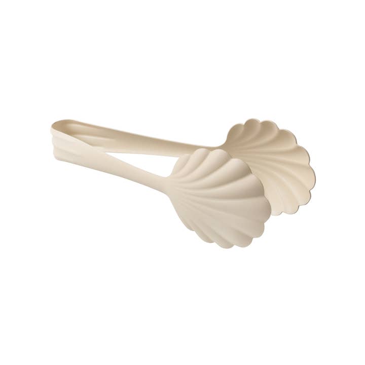 Clémentine Boutique - Wholesale Kitchen Tong - Color Scalloped Bakery Tongs in Stainless Steel