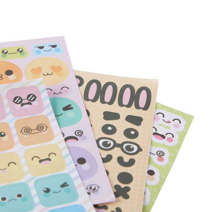 OOLY - Wholesale Sticker - Kids & Baby - Stickiville Book - Cute Expressions Book