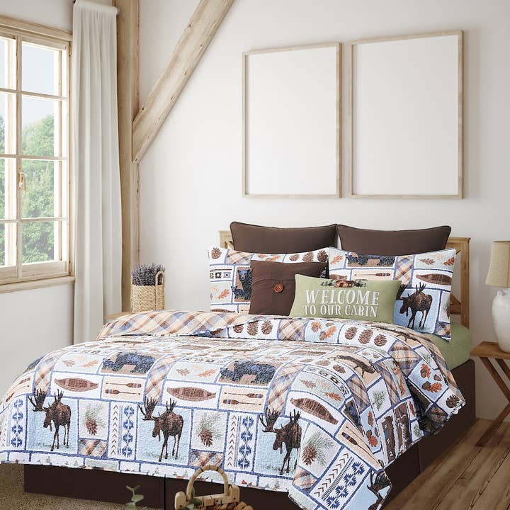 SALE Oakley Cabin Quilt Set for wholesale by C&F Home