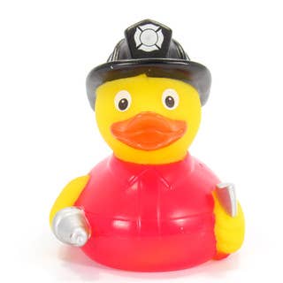 Ducks in the Window - Wholesale Bath Toy - Baby - Fireman Rubber Duck  2