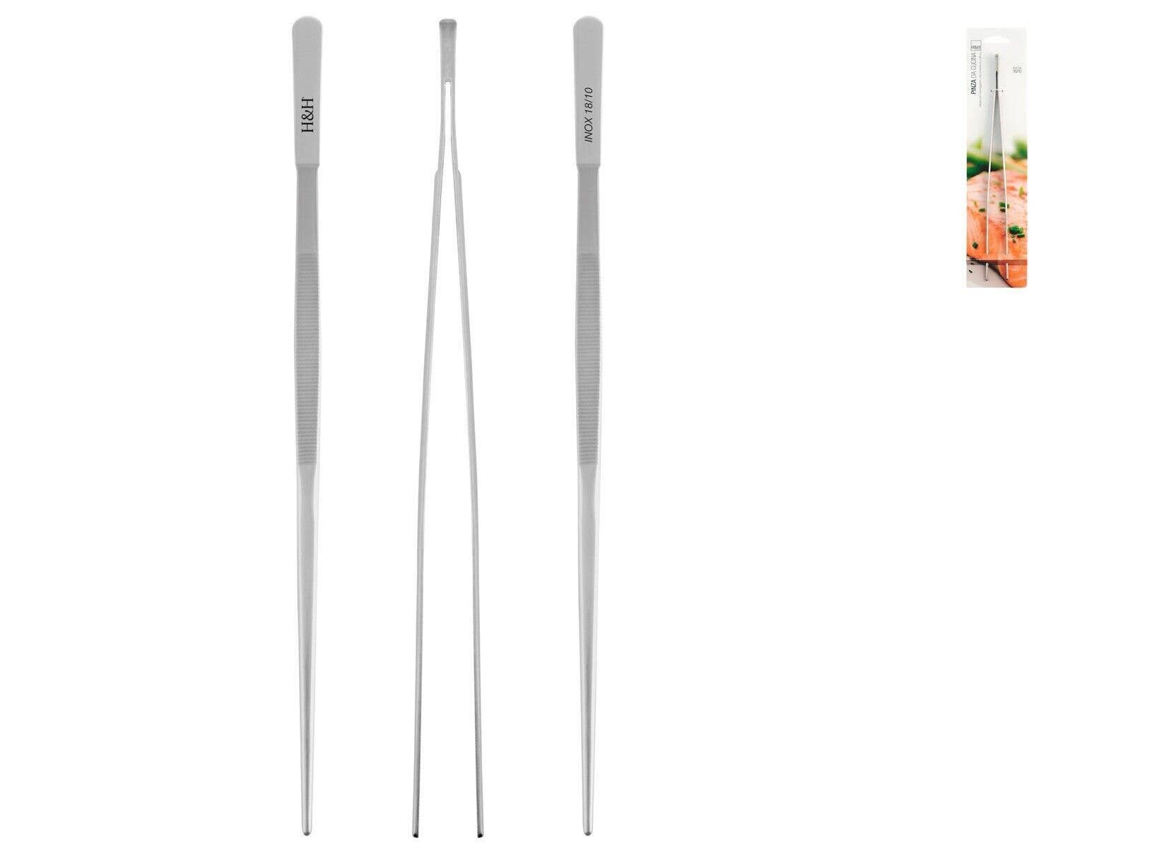 H&H - Wholesale Kitchen Tool/Gadget - Professional Stainless Steel Tongs 30 cm0