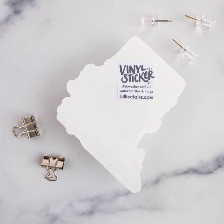 Billie Claire Illustration (Handmade) - Wholesale Sticker - DC Monuments - Vinyl Sticker2