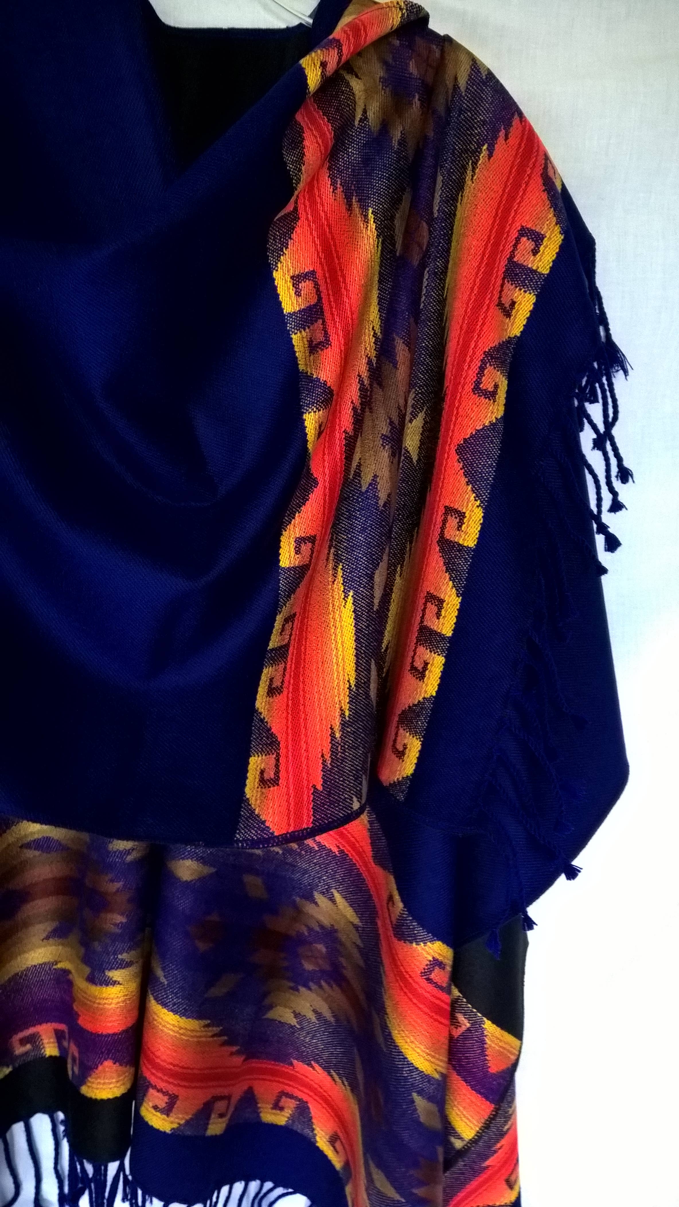 Treasure of ANDES - Venta al por mayor Poncho - Mujer - Poncho Andino Artesanal REVERSIBLE Unisex ENVÍO GRATIS41