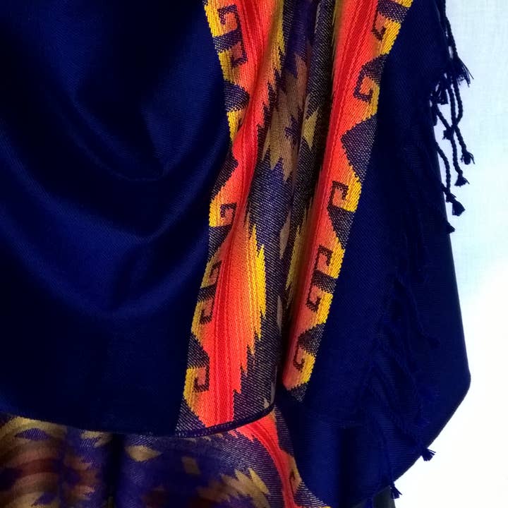 Treasure of ANDES - Venta al por mayor Poncho - Mujer - Poncho Andino Artesanal REVERSIBLE Unisex ENVÍO GRATIS41