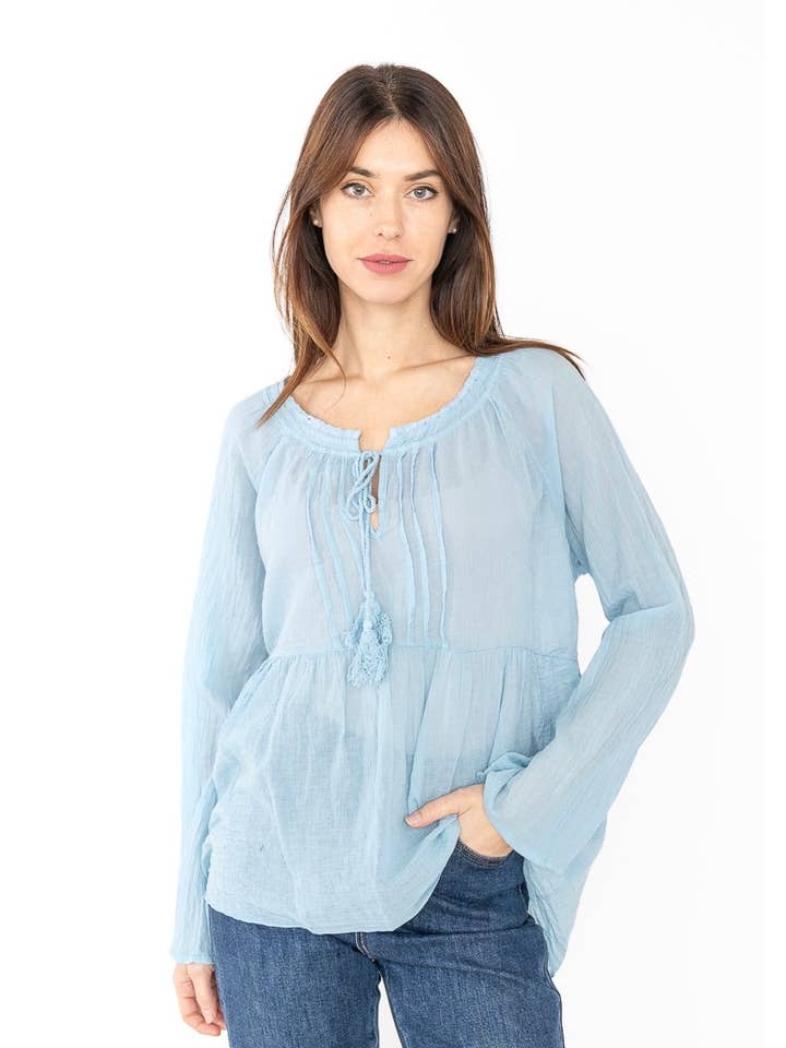 LINEN & COTTON HOUSE - Wholesale Blouse - Women's - 10074 SPRINT SUMMER CLOTHING COTTON BLOUSE28