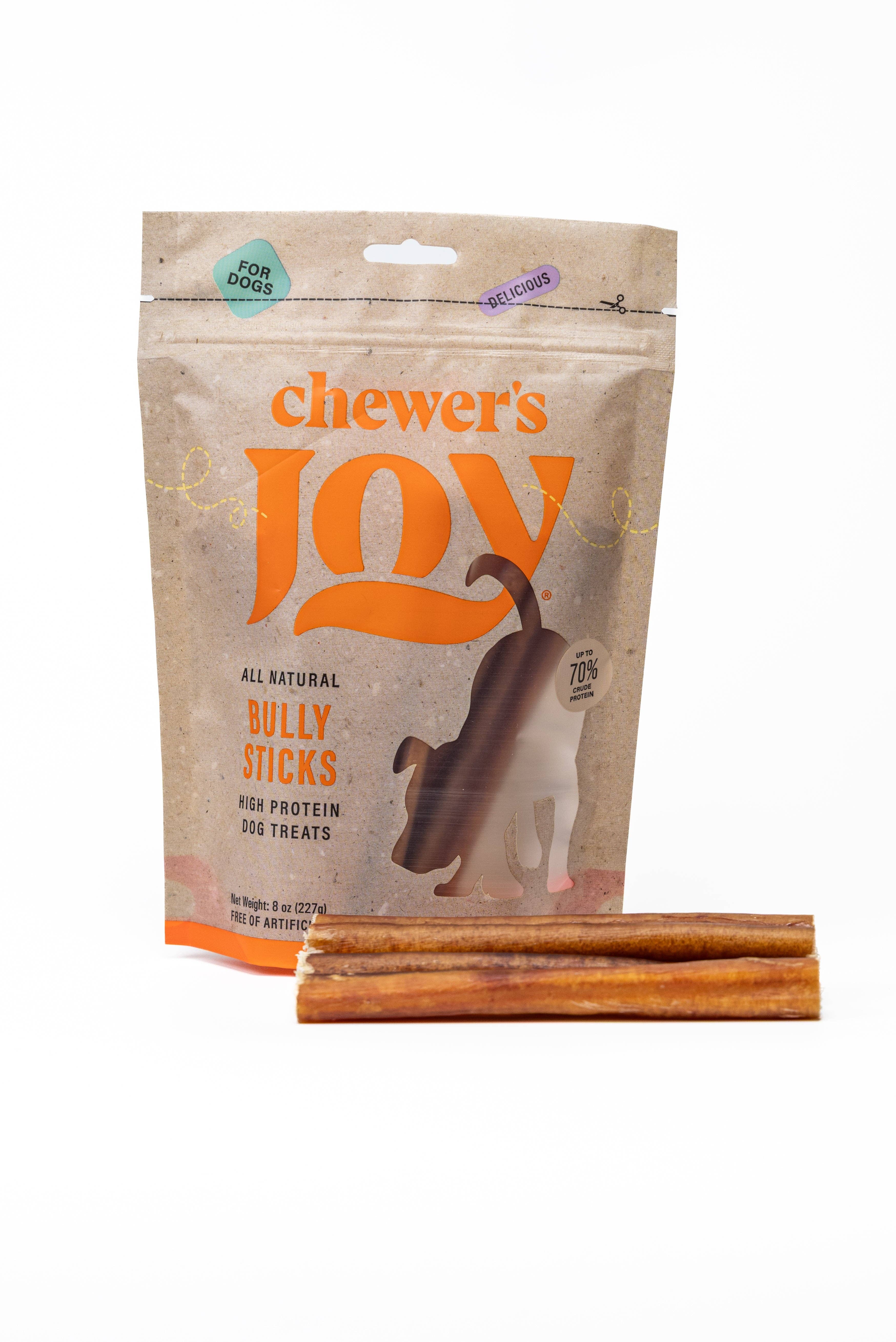 Chewer’s Joy – wholesale Godis - Hund – Tuggpinnar för hundar – 5-6" (8oz)7