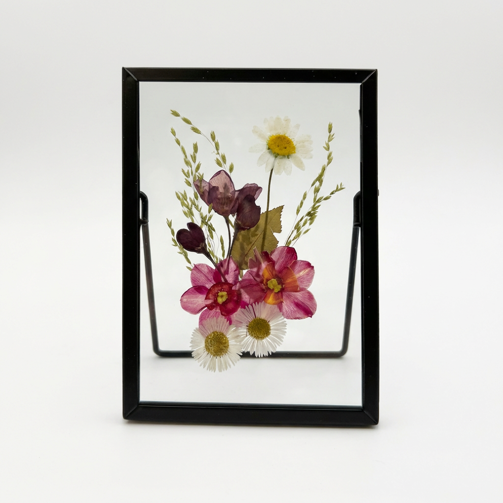 Sunnie Lane - Wholesale Desk/Tabletop Sign - Real Pressed Flower Frame - Beautiful Flower Art26
