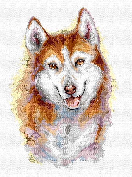 Kit de punto de cruz contabilizado Husky 133CS para venta al por mayor de Wizardi