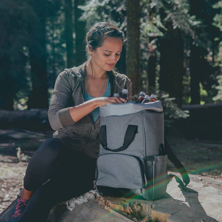 Picnic Time Family of Brands - Wholesale Cooler/Cooler Bag - On The Go Roll-Top Cooler Backpack