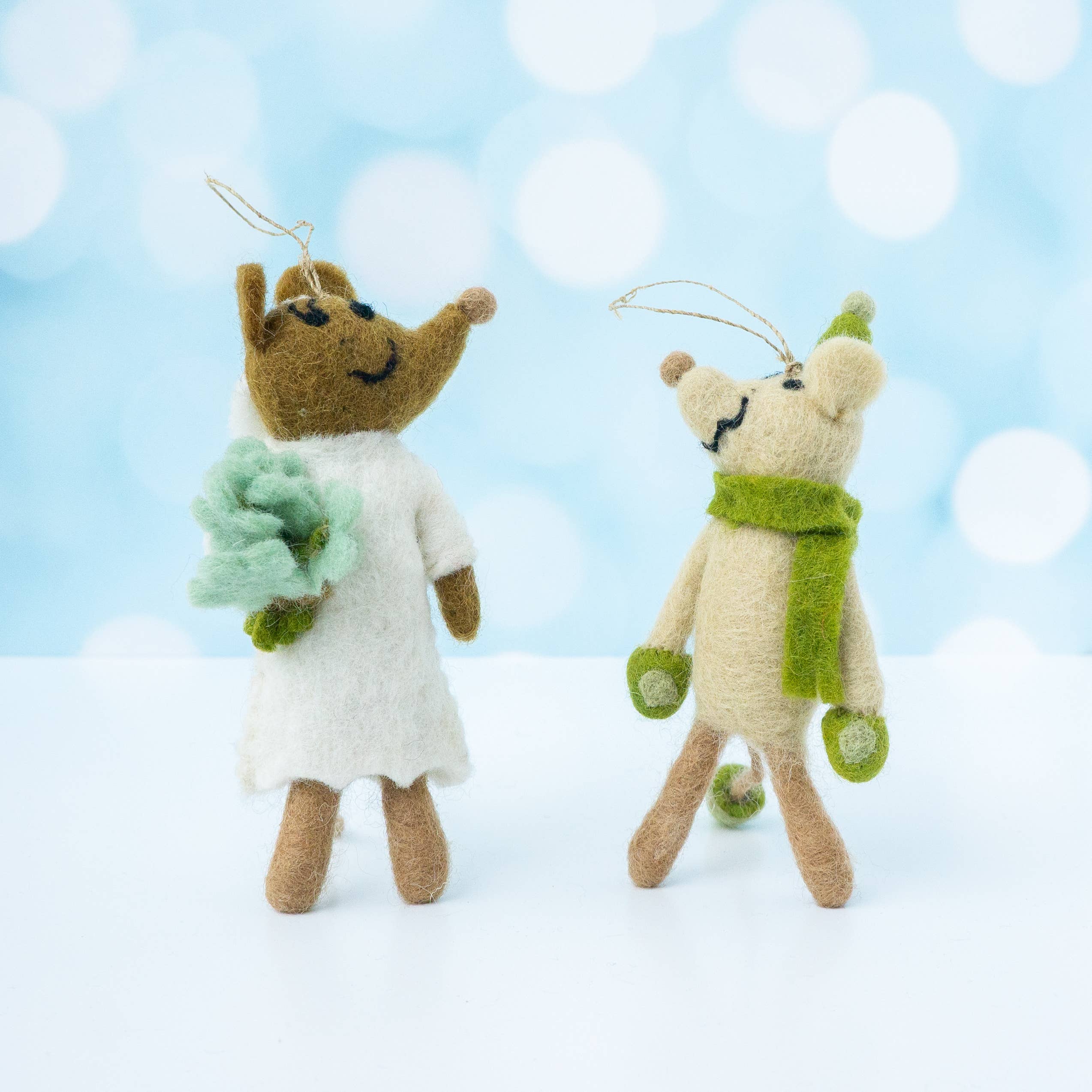 Friendsheep – wholesale Ornament – Cheery Mouse Eco Wool Ornament Collection - (8 styles)19