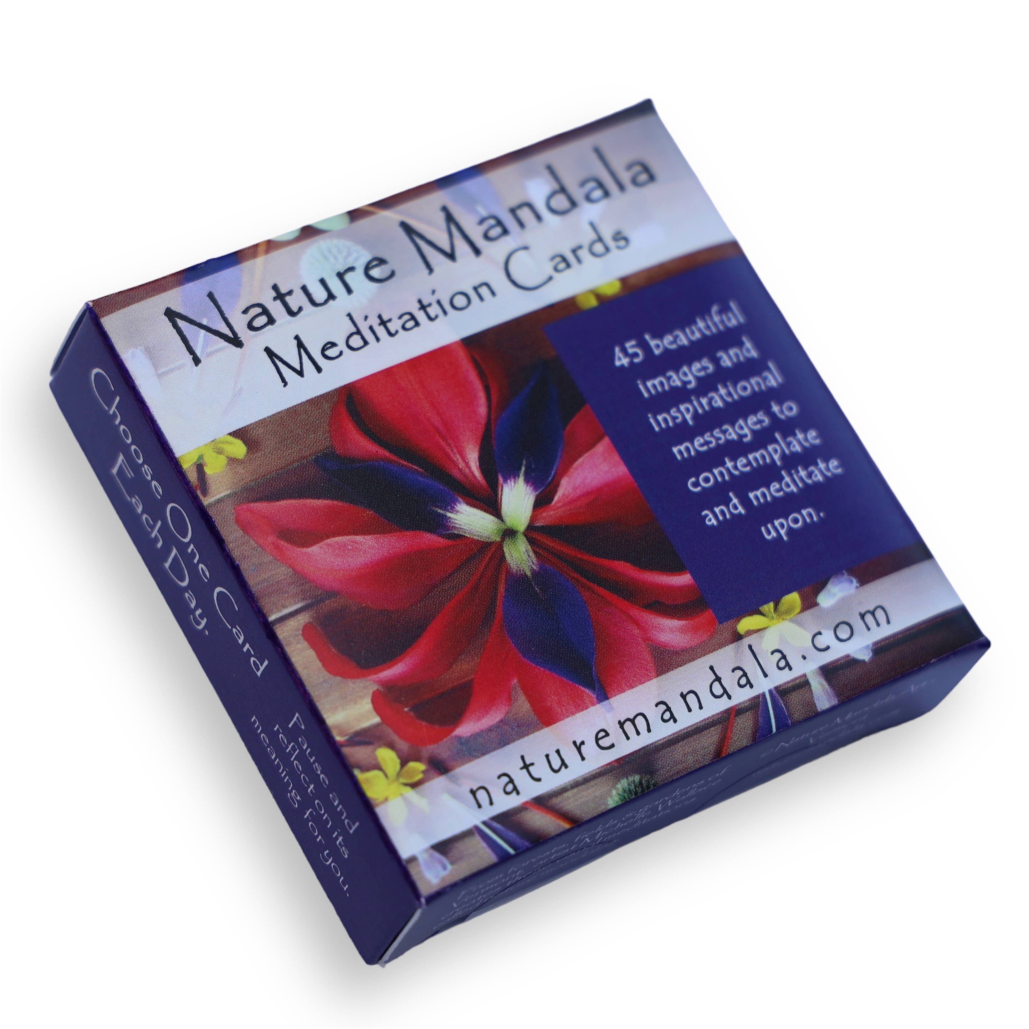 Nature Mandala Art - Wholesale Tarot Cards - Nature Mandala Meditation Oracle Deck :: 45 Flower Designs10