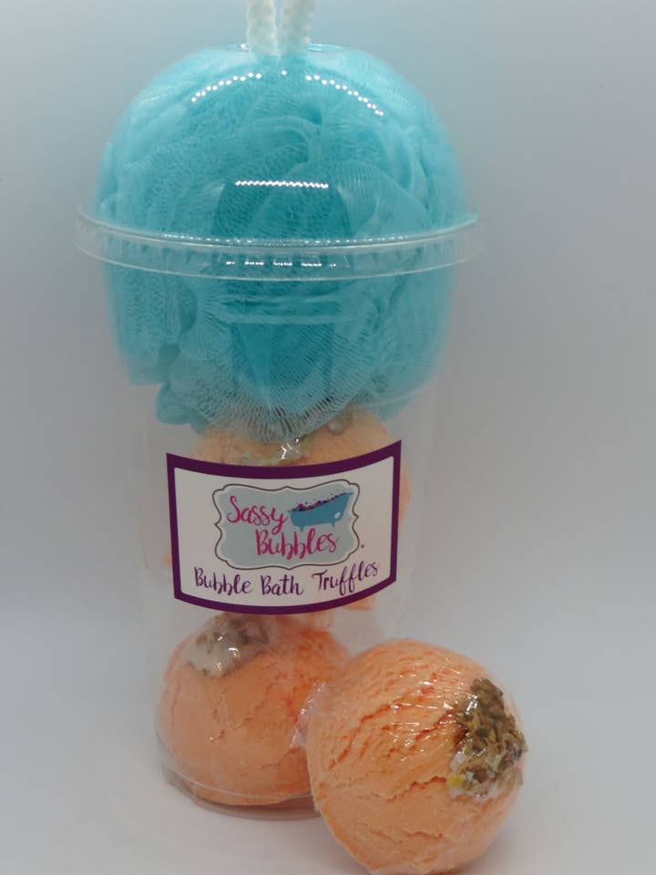 Sassy Bubbles Truffle Shake, Mango Mandarin, 3 pack for wholesale by Sassy Bubbles