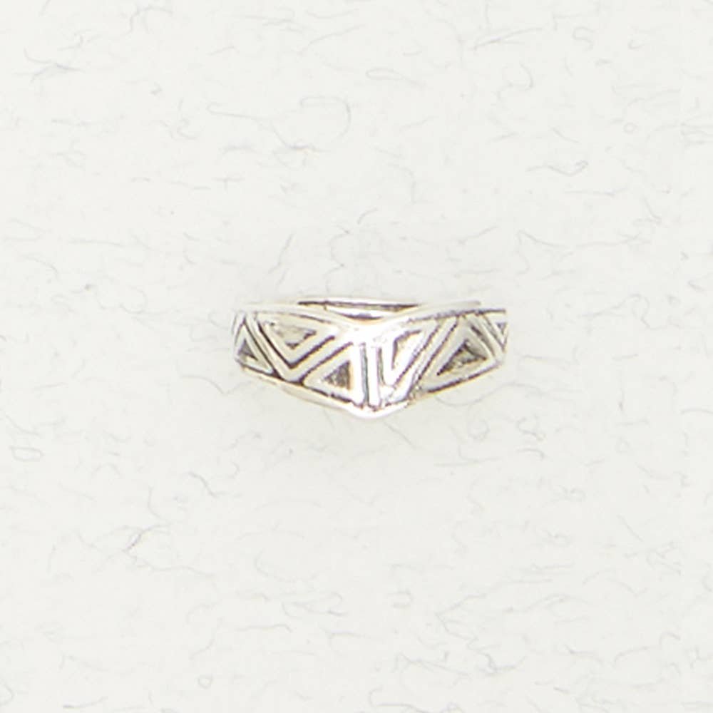 Nirvana LLC – wholesale Band/stacked ring – Sterling Silver Toe Ring – V Band Design0