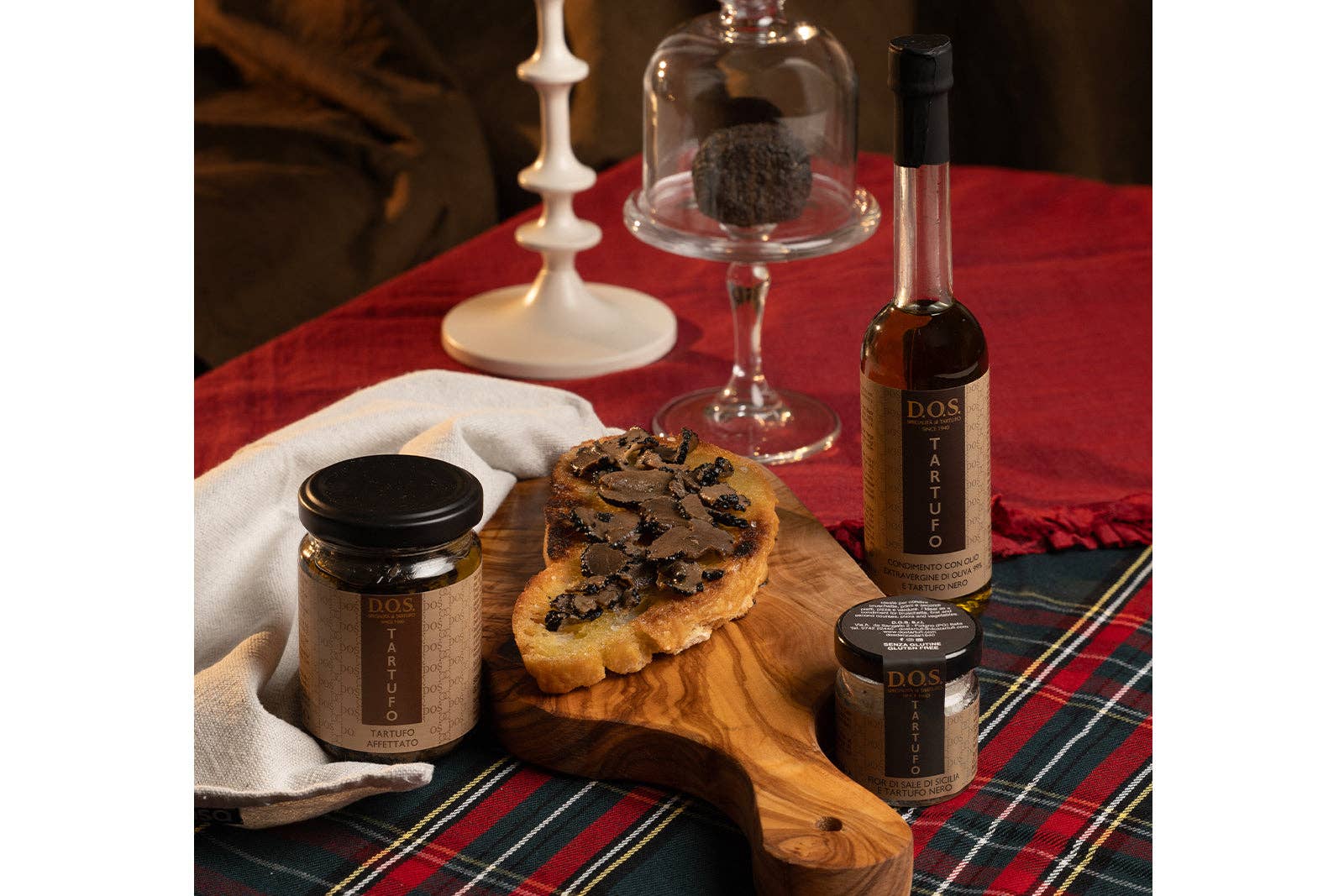 D.O.S. Specialità al Tartufo - Wholesale Olive Oil - Seasoning with 99% Extra Virgin Olive Oil and Black Truffle 100ml2