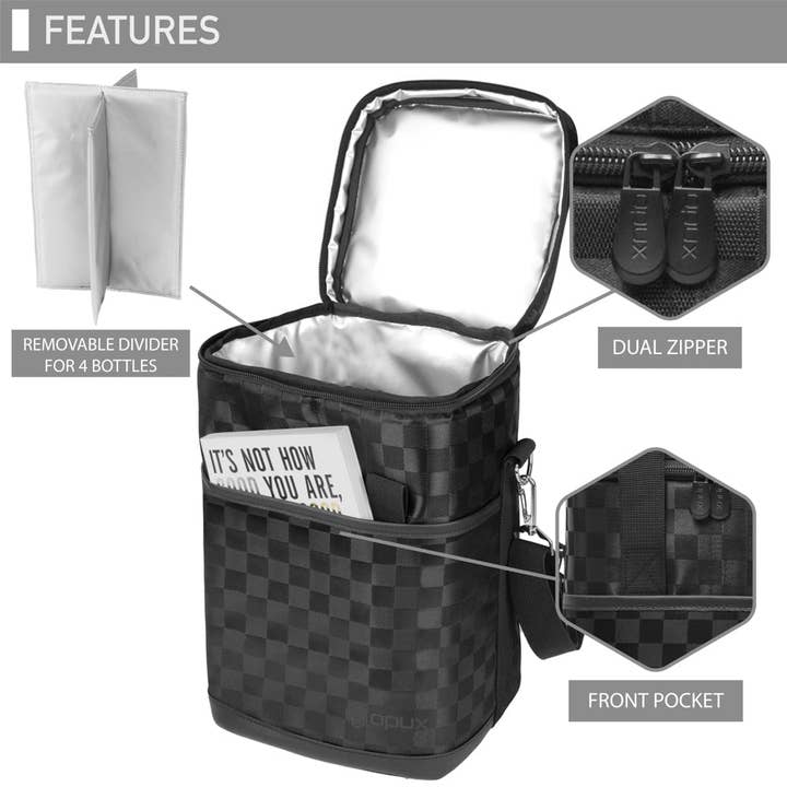 OPUX – wholesale Vinkasse – 4 flaska vinbärväska31