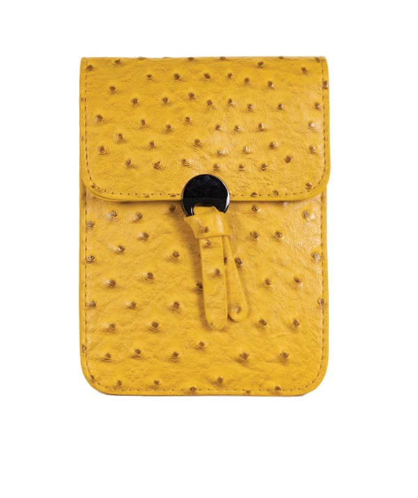 22 Tote - Wholesale Phone Wallet - Women's - Trendy Ostrich Cell Phone Bag4