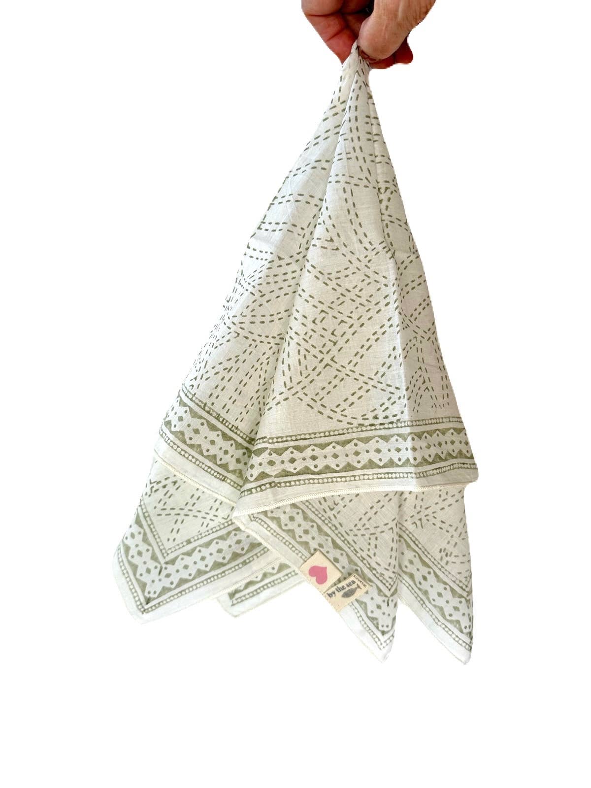 BLOCK PRINT BANDANA - MAUKA PALES COLLECTION for wholesale on Faire14