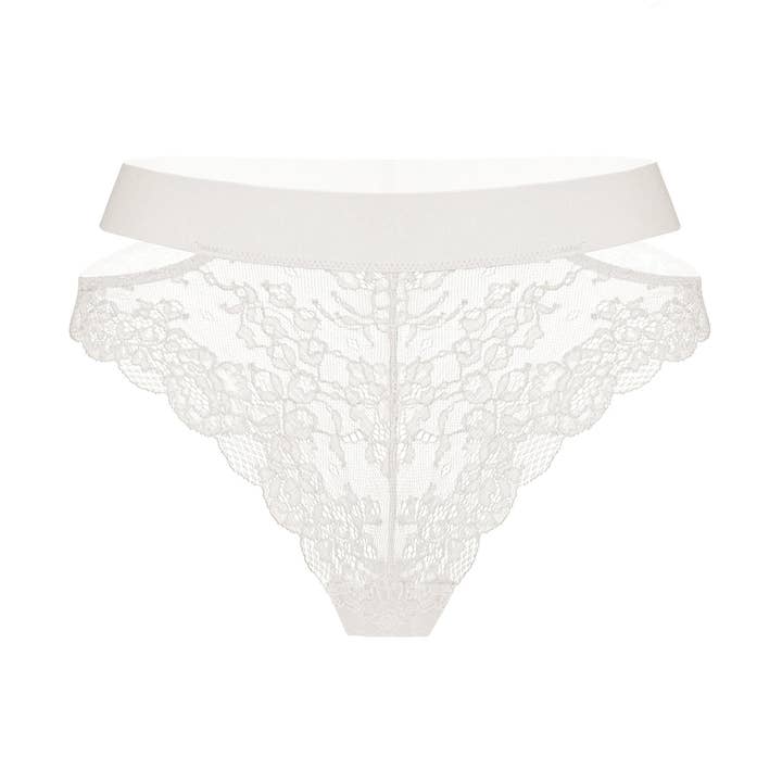 Cristal descarado de encaje salvaje para venta al por mayor de Monique Morin Lingerie
