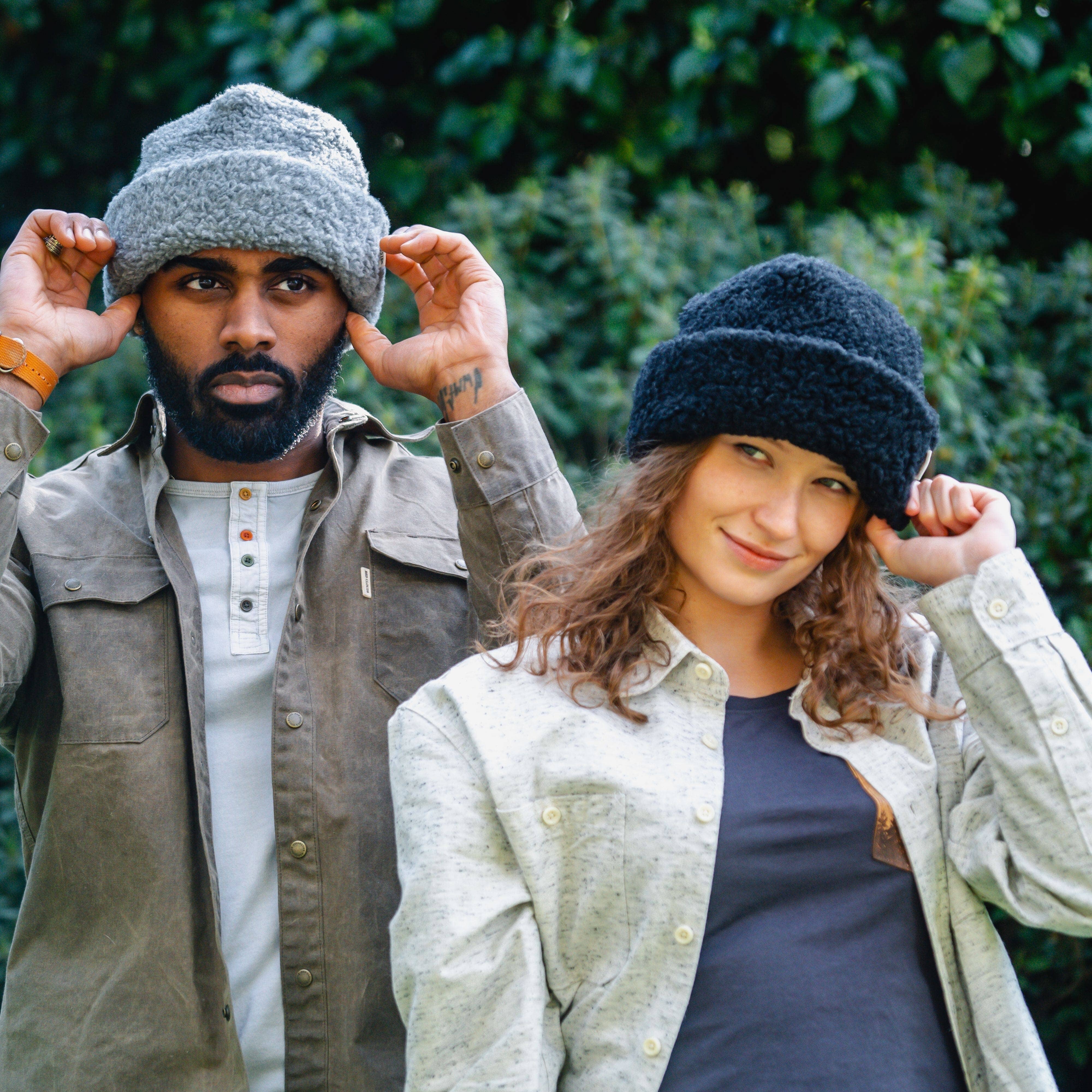 Rustek Collective - Vente Bonnet – unisexe - Bonnet Sherpa 100 % laine mérinos SherpTek6