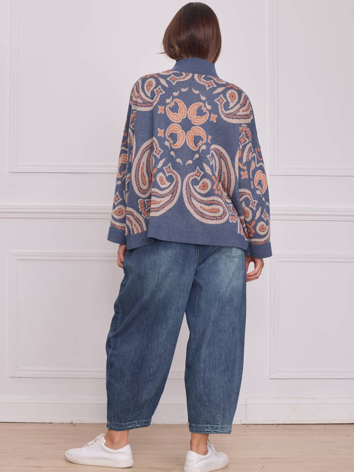 blu X-2507 - Tunica in vendita all'ingrosso su Faire2