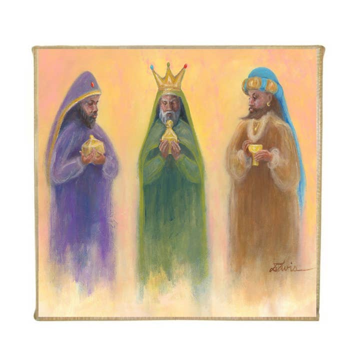 "We Three Kings" Mini Canvas for wholesale by 318 Art Co.