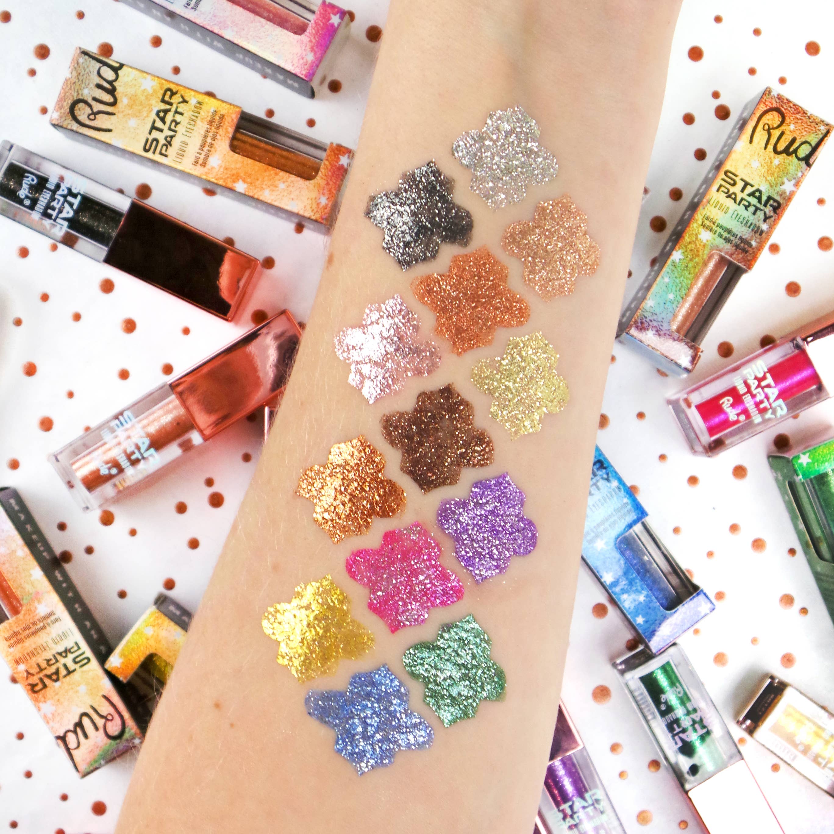 Rude Cosmetics – wholesale Eyeshadow – Star Party Liquid Eyeshadow1