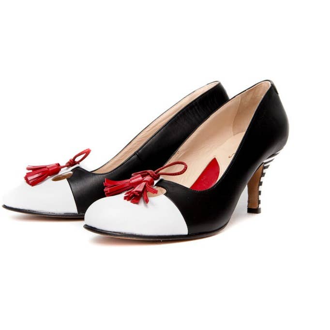 Pumps – Twist – Black for wholesale by Milenika shoes