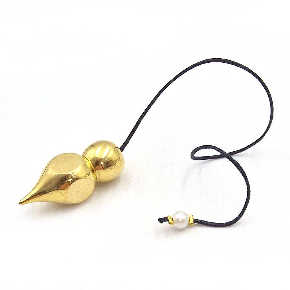 Shamans Crystal - Wholesale Meditation Supplies - Brass Pendulums, Brass Dowsing Pendulums with Gift Pouch14