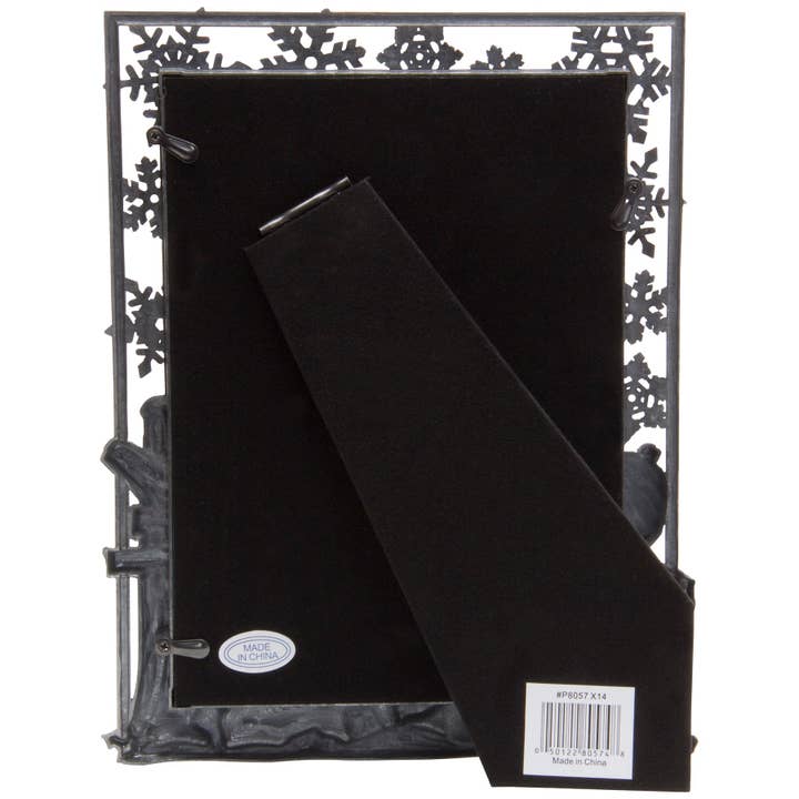 Neil Enterprises - Wholesale Picture Frame - Snowman Pewter Picture Frame