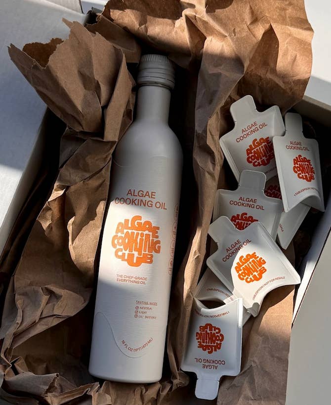 Algae Cooking Club - Wholesale Cooking Oil - Algae Cooking Oil, 15 Mini Pack Samples (Not for resale)