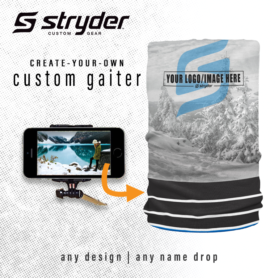 Stryder Gear - Wholesale Protective Face Mask/Shield - Custom Gaiter0