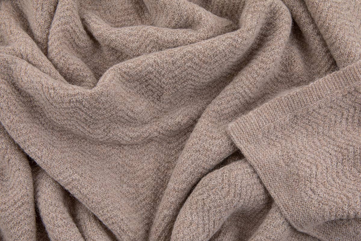 tuwi - Vente Plaids - Couvre-lit en tricot Wave bleu marine3