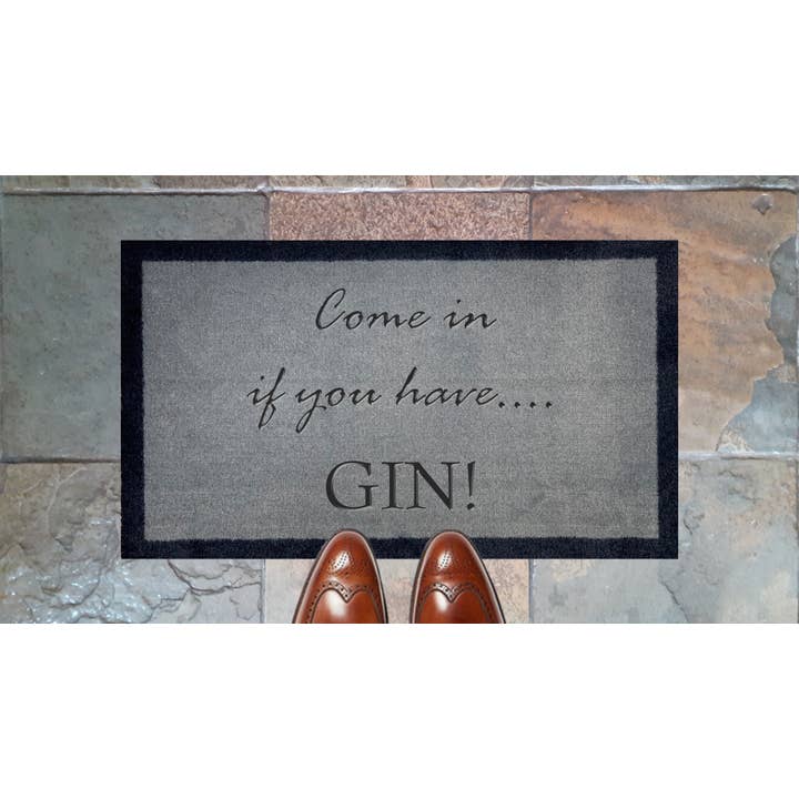 Kom In Om Du Har Gin Ljusgrå för wholesale av ARTISANKISS